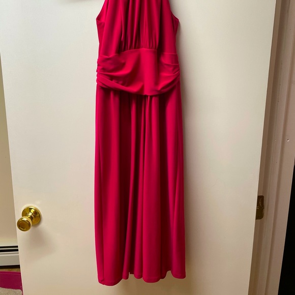 Magenta midi dress - Picture 5 of 5